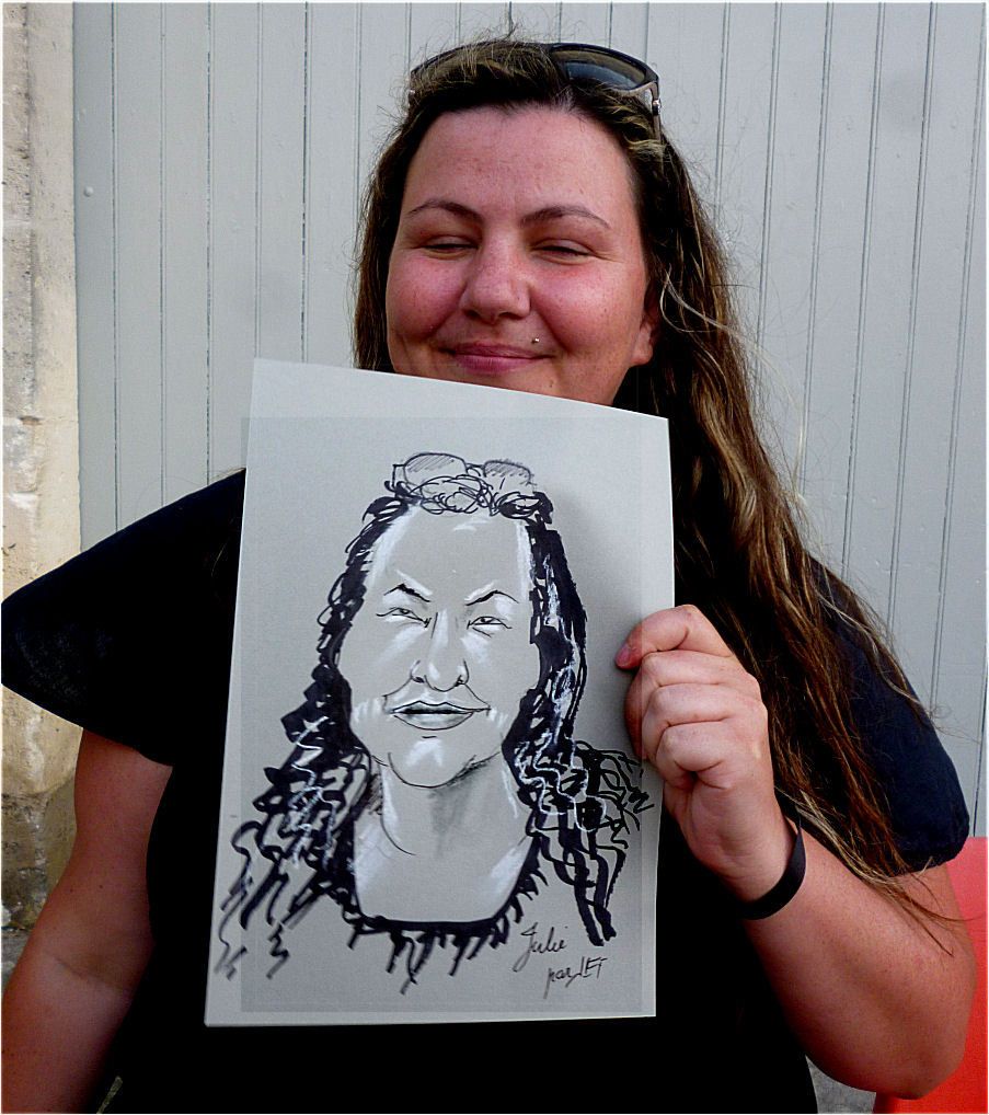 Julie caricature de JEF