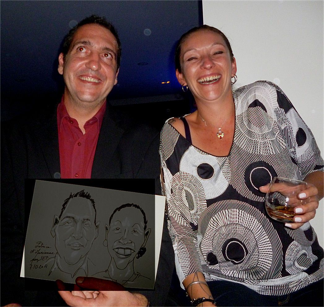 Patrice et Marianne caricature de Jef
