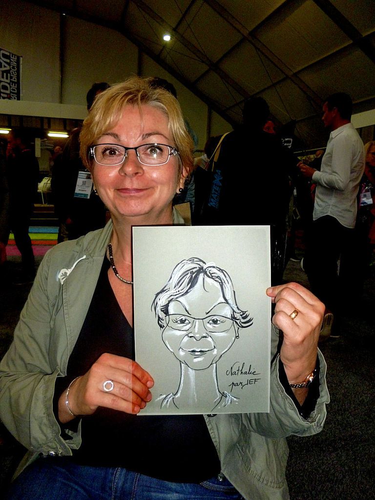 Nathalie, caricature de JEF