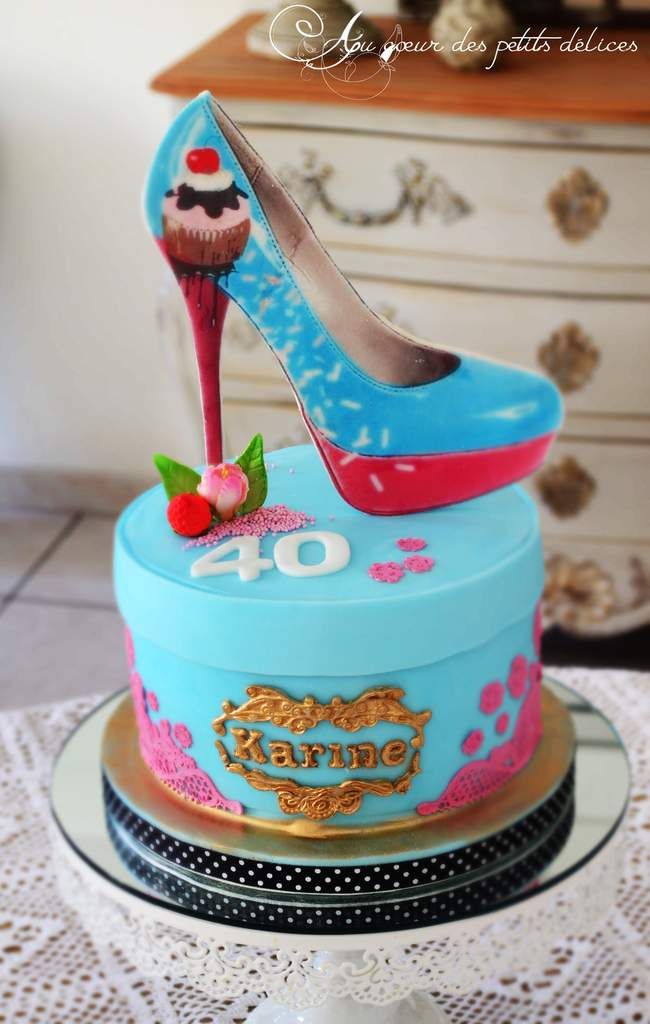 Gateau Feminin 40 Ans Au Coeur Des Petits Delices