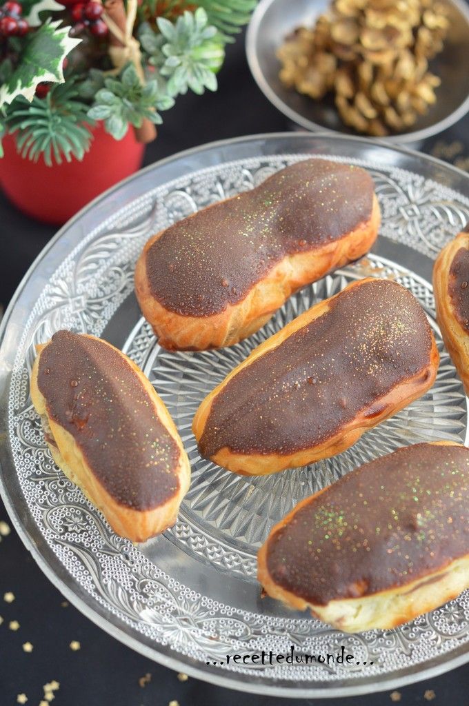 mini éclair chocolat
