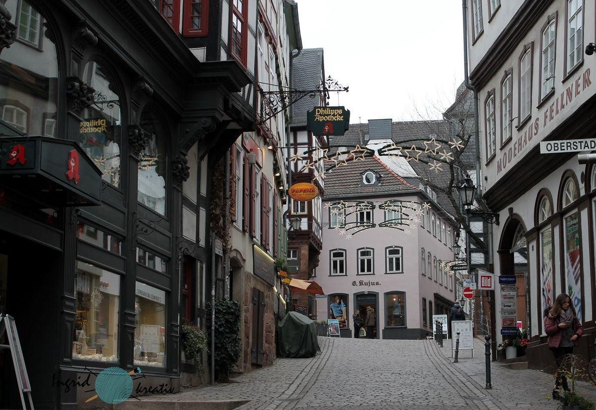 Marburg Oberstadt Altstadt Fachwerkhäuser