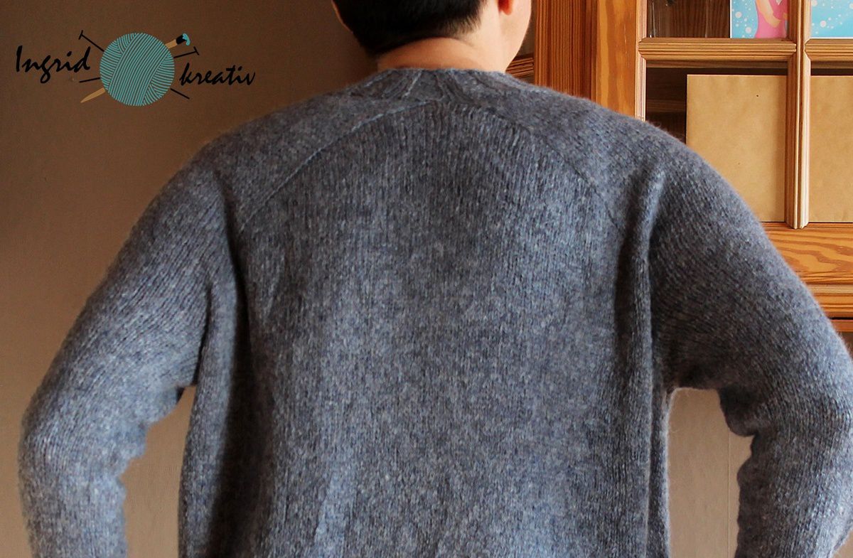 pullover oversized top down drops sky dk 