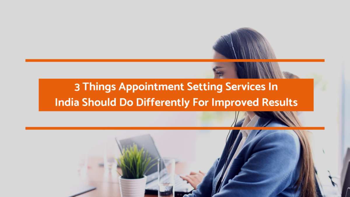 Appointment Setting Services In India