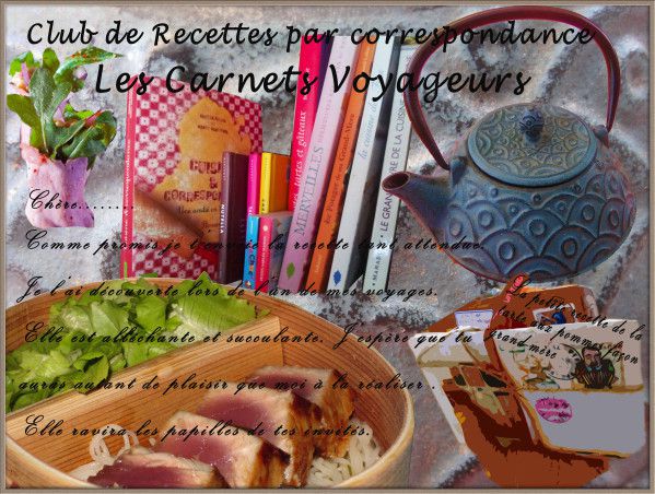 Carnets de recettes voyageurs : le concours 2017 !