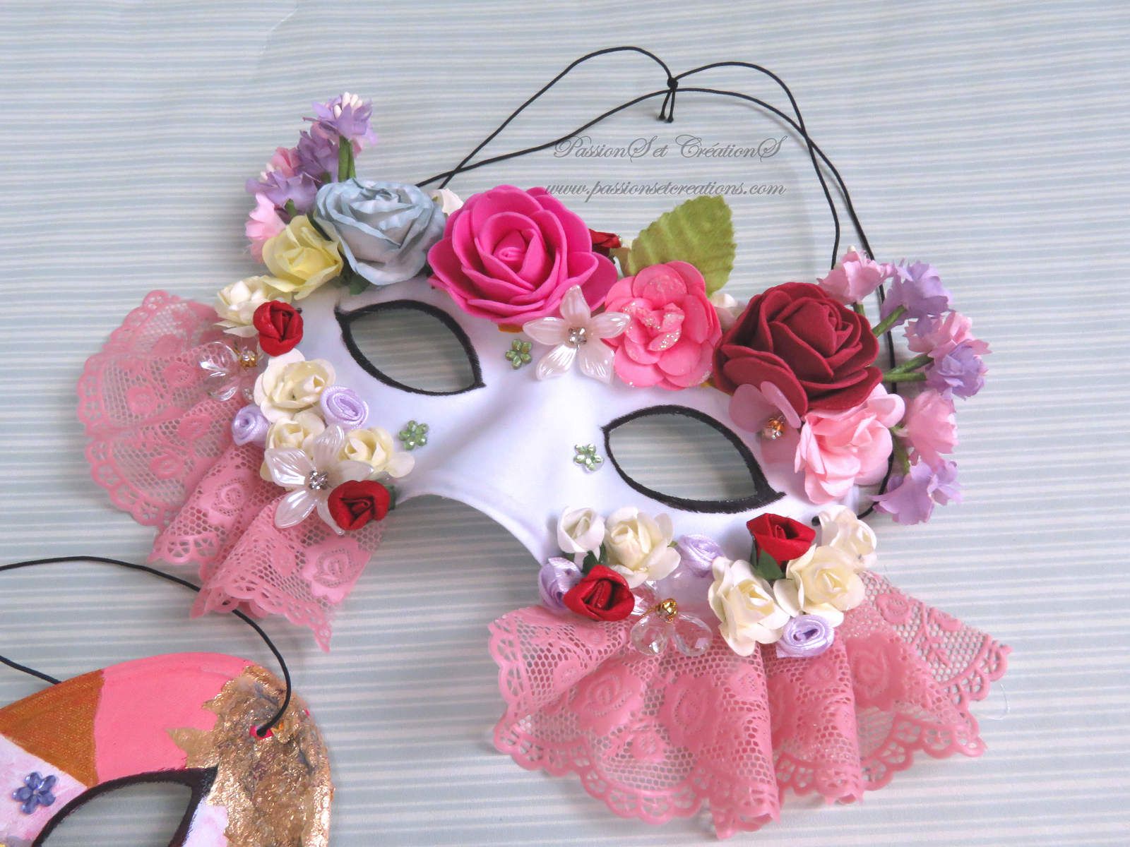 Réaliser : 2 Décorations de masques pour Carnaval - PassionS et