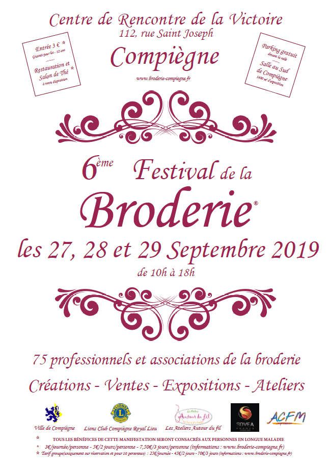 FESTIVAL BRODERIE COMPIEGNE