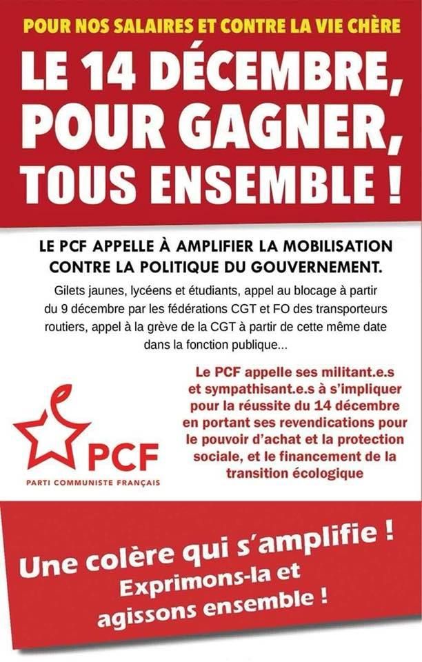 Macron vacille : il faut pousser plus fort dÃ¨s le 14 dÃ©cembre !