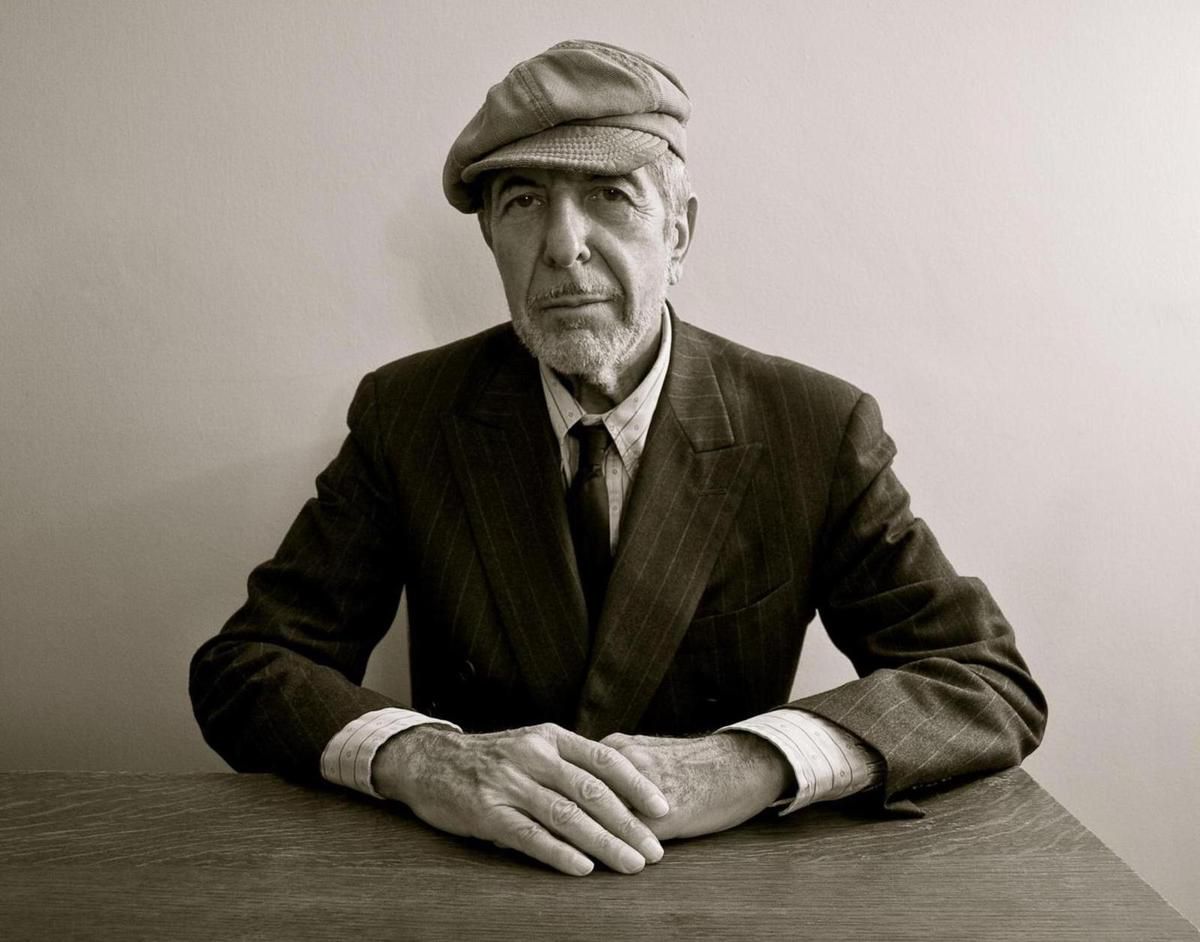 Leonard Cohen, toujours impeccable.