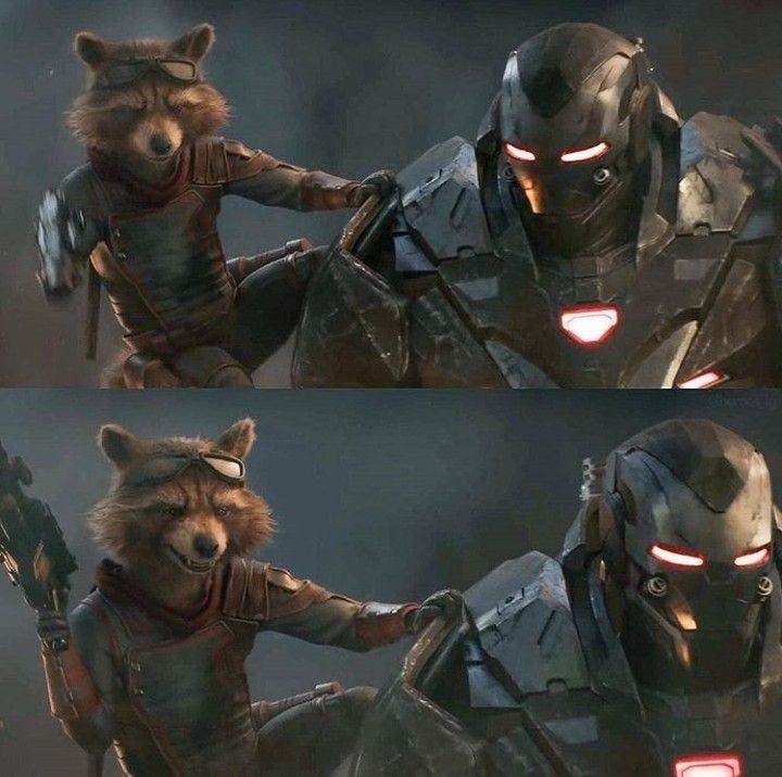 - Dis il aurait pas forci un peu Thor ? - M'en parle pas, même Stéph se maintient mieux !