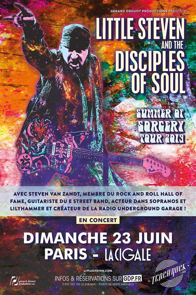 L'affiche du concert