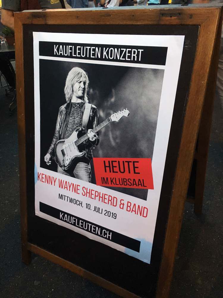 L'affiche du concert
