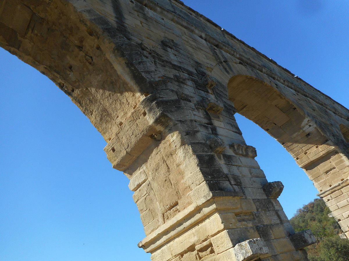 le Pont du Gard et le Pont Pitot 