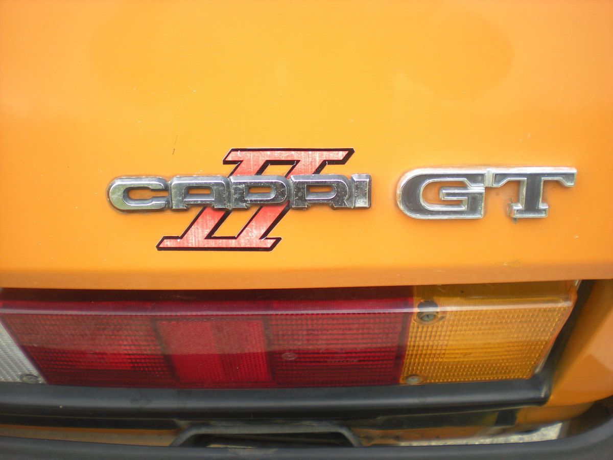 Comme le faisait remarquer Pascal aux personnes présentes, FORD Capri RS 2600, bleue et blanche, une vraie sportive allemande 