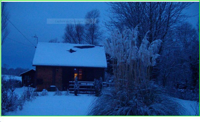 Ma petite maison de Villers sur Authie (2008). Elle était surtout belle sous la neige.