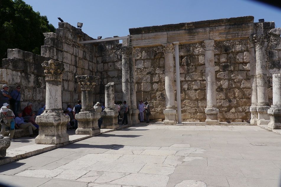Synagogue de Capharnaüm (Photo: Tous droits réservés).