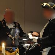 Acceuil par le VM du TRF Alain Bra. Grand Maître Provincial de la Province d'Alsace. (Photo: Tous droits réservés)