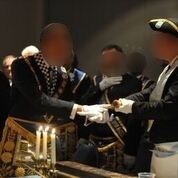 Accueil par le VM du TRF Patrick Men. Assistant Grand Maître. (Photo: Tous droits réservés)