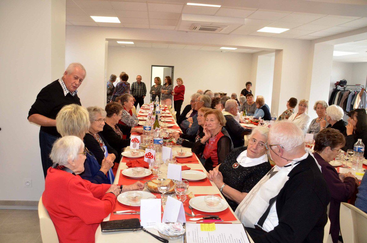 Jeanne Antoinat était parmi les convives du repas du CCAS.