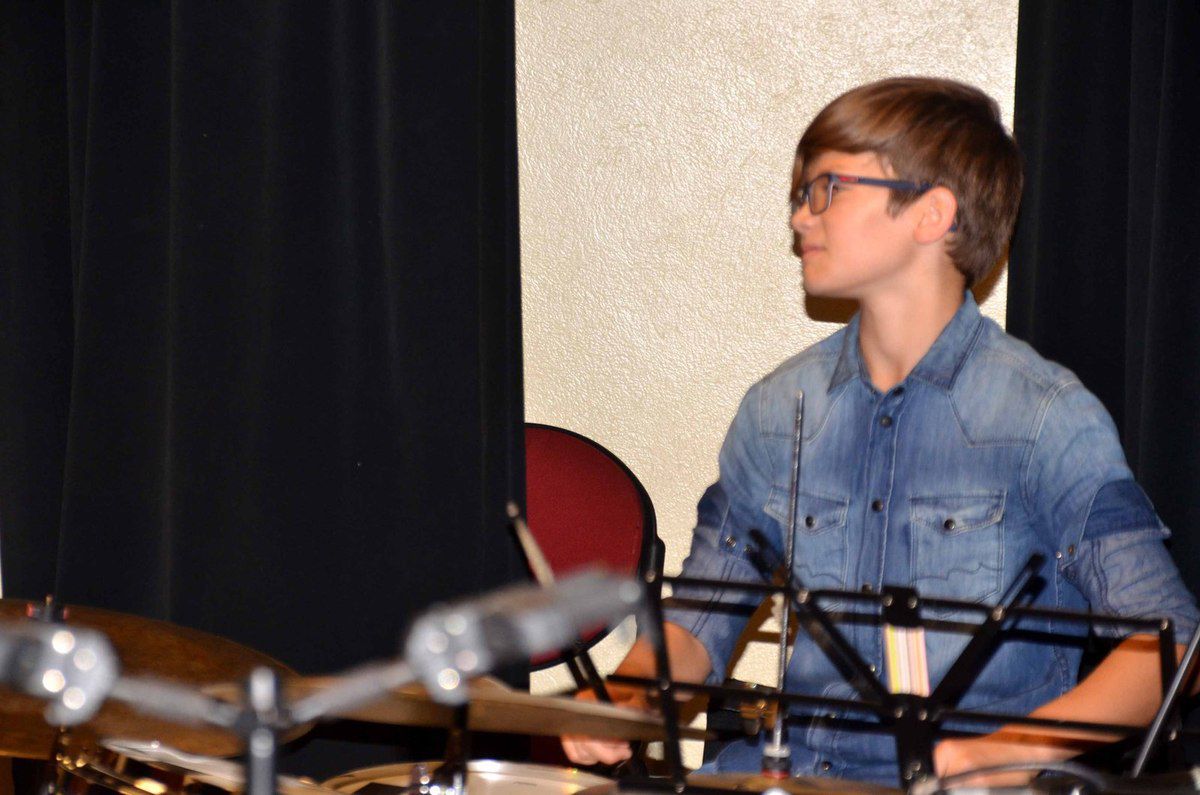 Arthur, Loïs et Juliette Gateau étaient ensemble pour la première fois à Jazz en herbe.