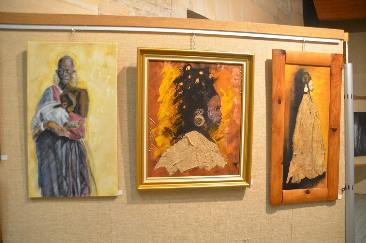 Un mois de peintures et de sculptures au 55ème salon des arts pontévallois.