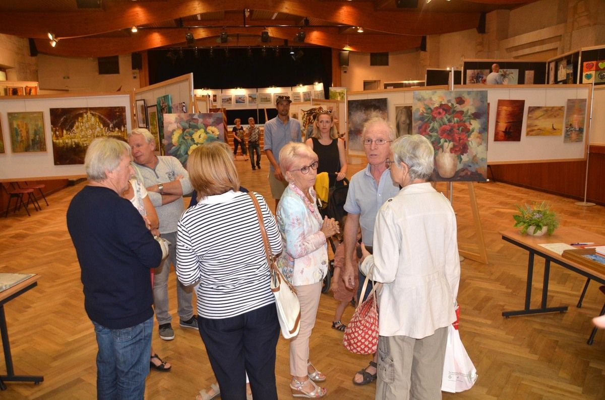 Un mois de peintures et de sculptures au 55ème salon des arts pontévallois.