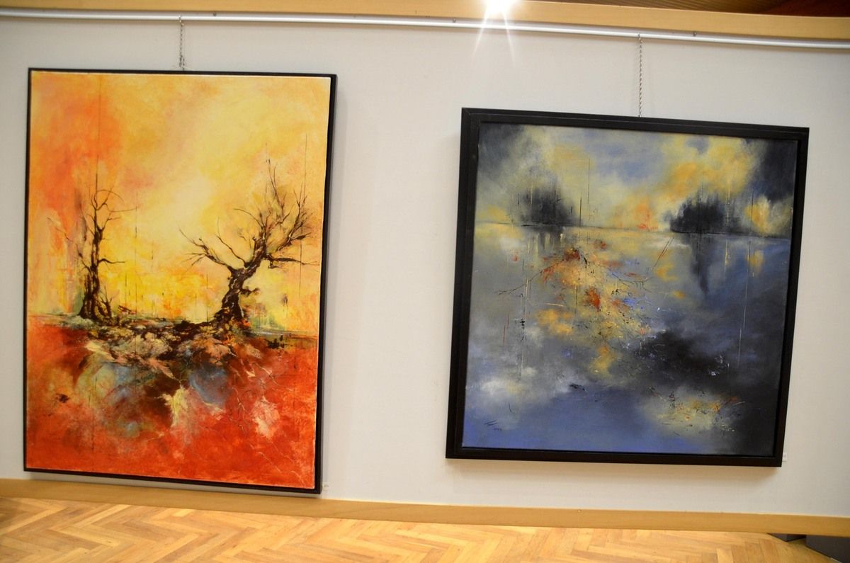 Un mois de peintures et de sculptures au 55ème salon des arts pontévallois.