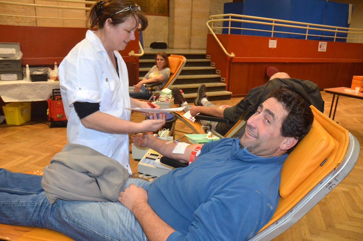 La cinquième et dernière collecte de sang était dans la moyenne de l'année. 