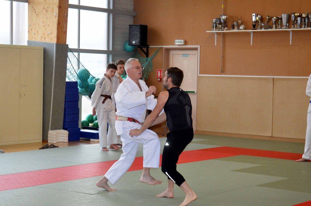 Un stage de self-défense de haut-niveau au Judo club pontévallois.