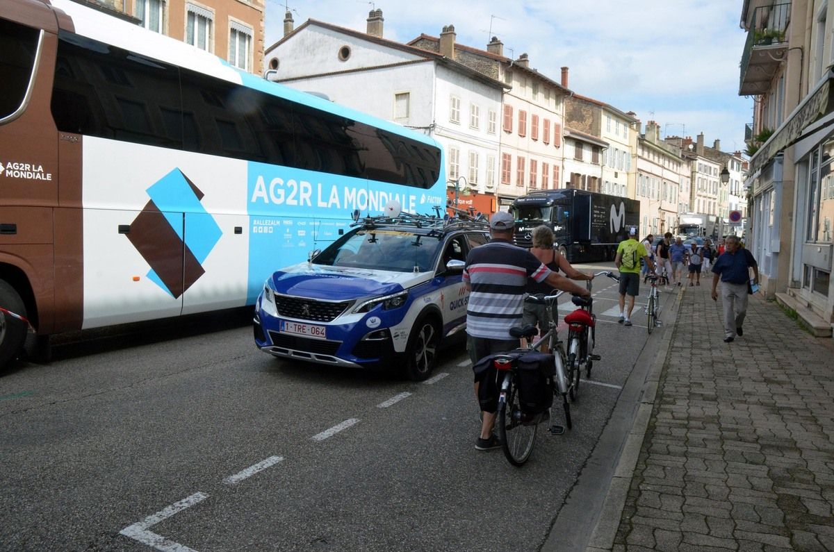 Pont-de-Vaux était mercredi capitale de la petite reine en accueillant le 70ème Critérium du Dauphiné libéré.