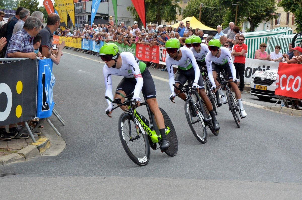 Pont-de-Vaux était mercredi capitale de la petite reine en accueillant le 70ème Critérium du Dauphiné libéré.