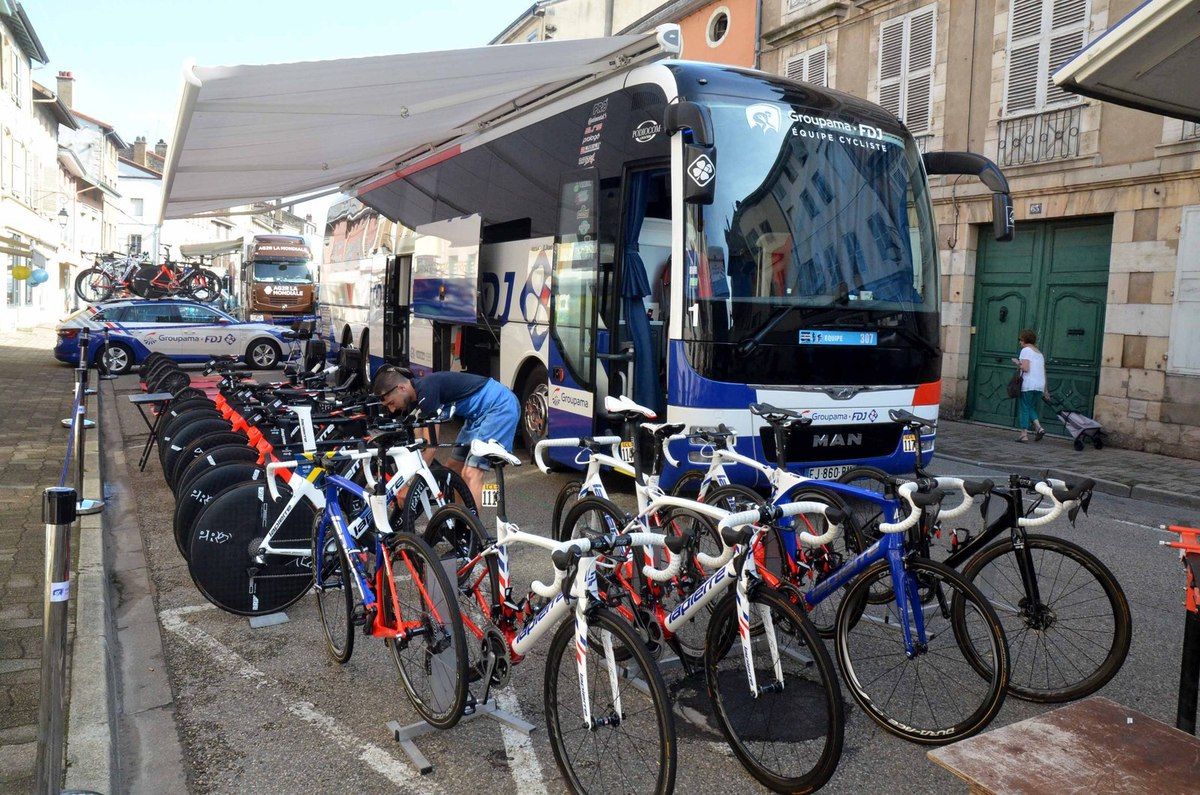 Pont-de-Vaux était mercredi capitale de la petite reine en accueillant le 70ème Critérium du Dauphiné libéré.