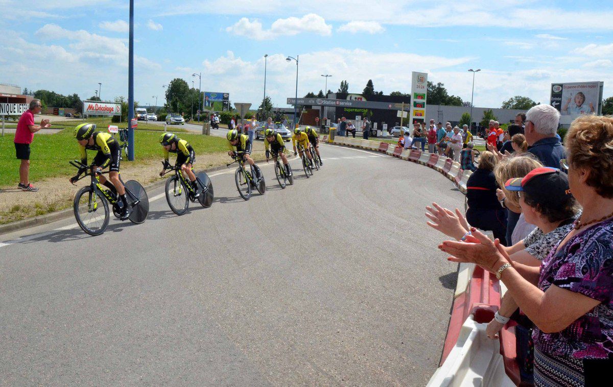 Pont-de-Vaux était mercredi capitale de la petite reine en accueillant le 70ème Critérium du Dauphiné libéré.