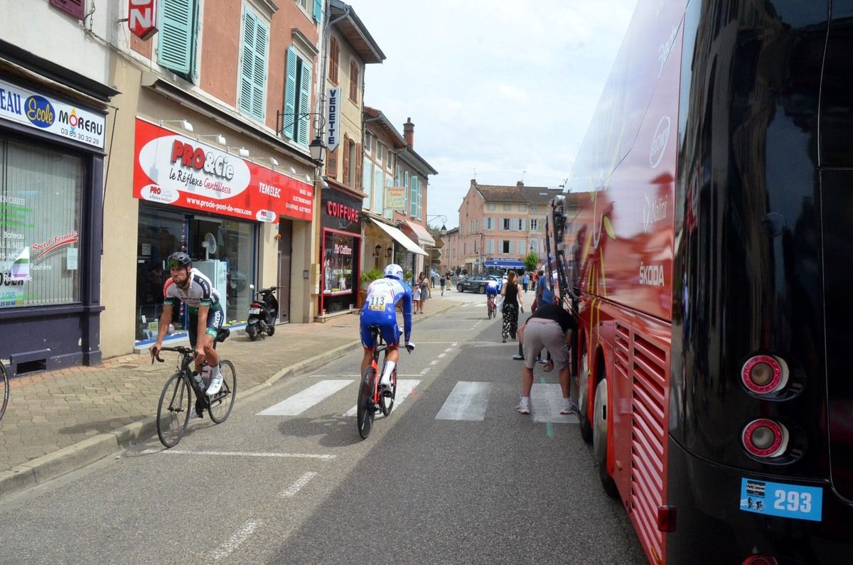 Pont-de-Vaux était mercredi capitale de la petite reine en accueillant le 70ème Critérium du Dauphiné libéré.