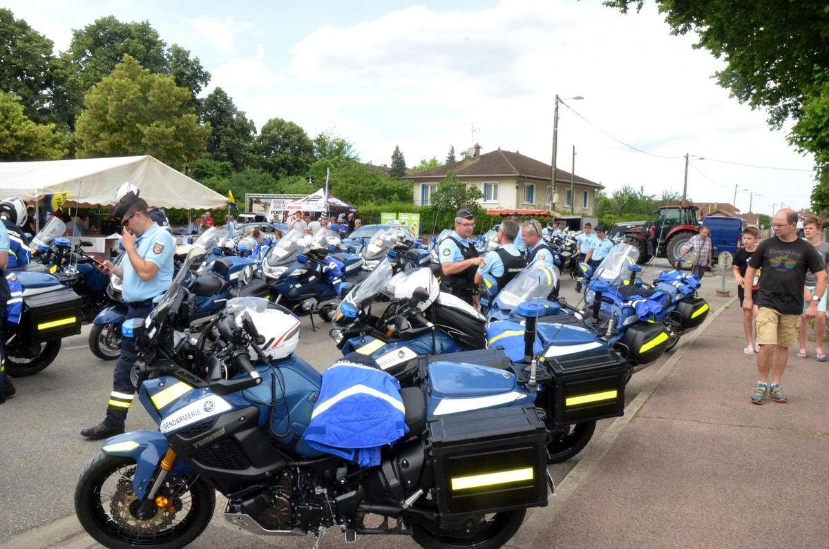 Pont-de-Vaux était mercredi capitale de la petite reine en accueillant le 70ème Critérium du Dauphiné libéré.