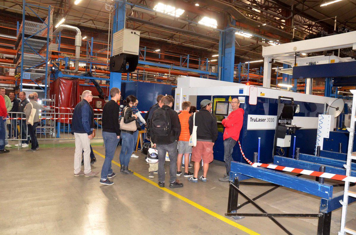 Plein succès de la journée portes ouvertes organisée à l'usine pontévalloise du groupe Atlantic.