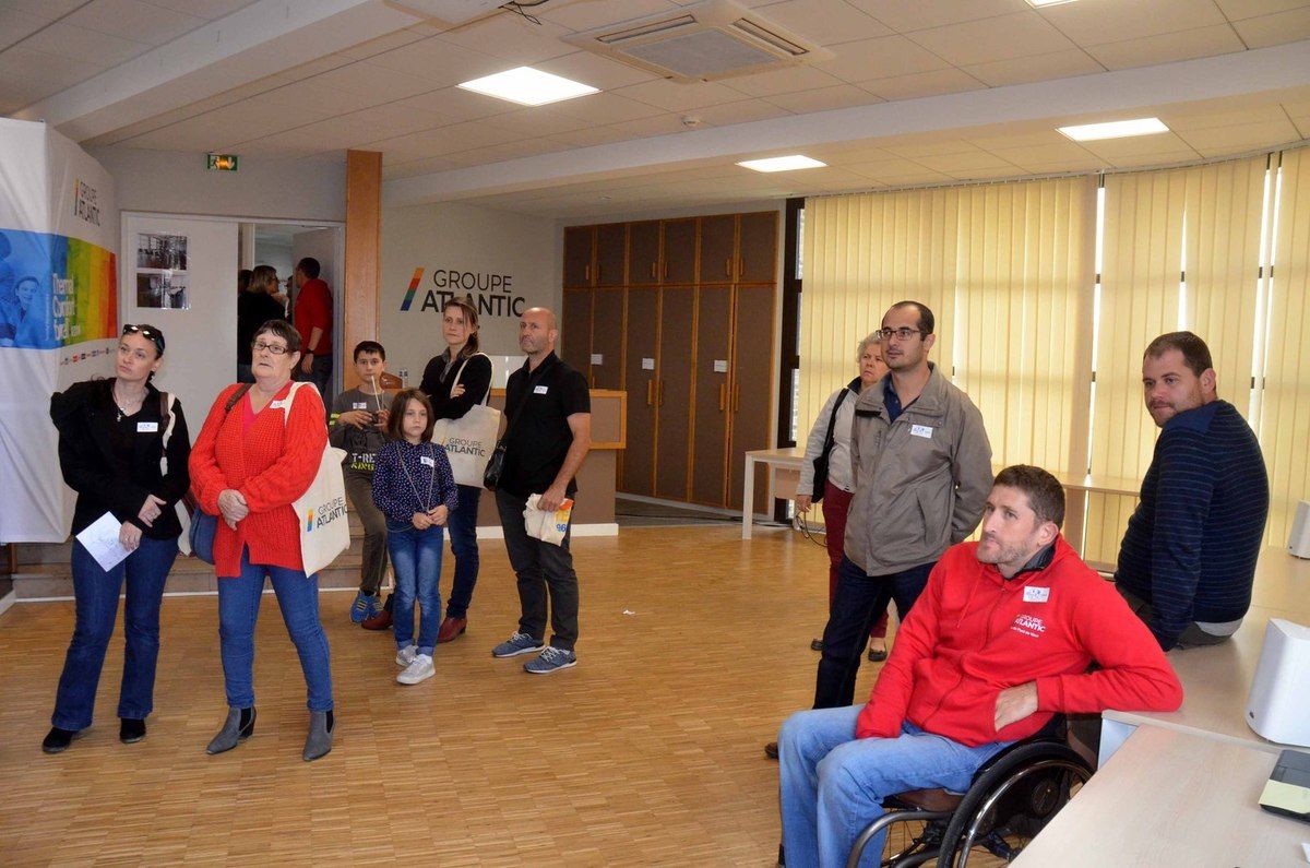 Plein succès de la journée portes ouvertes organisée à l'usine pontévalloise du groupe Atlantic.