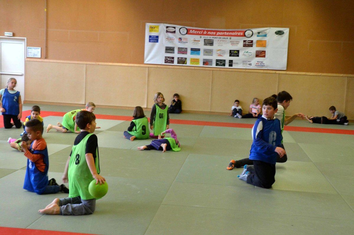 Le stage multi-sports du Judo club a réuni 38 enfants des écoles du territoire.