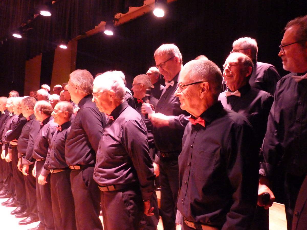 Le public a répondu en nombre au concert de chant choral du Resto du cœur.