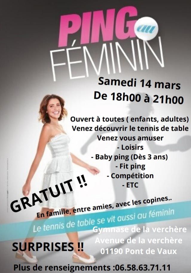 Une journée pour les filles au TTPV.