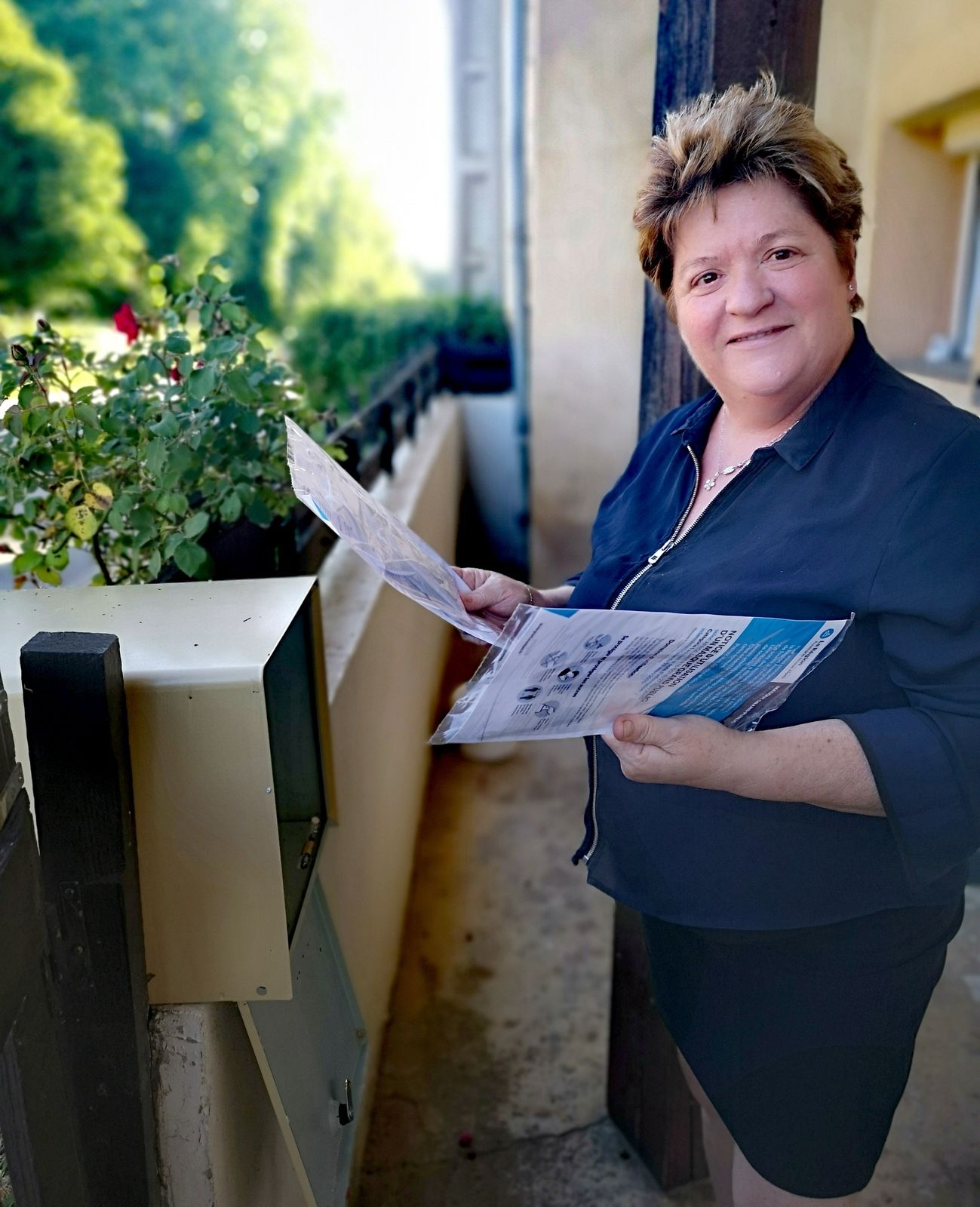 2500 masques ont été distribués dans les boîtes aux lettres.