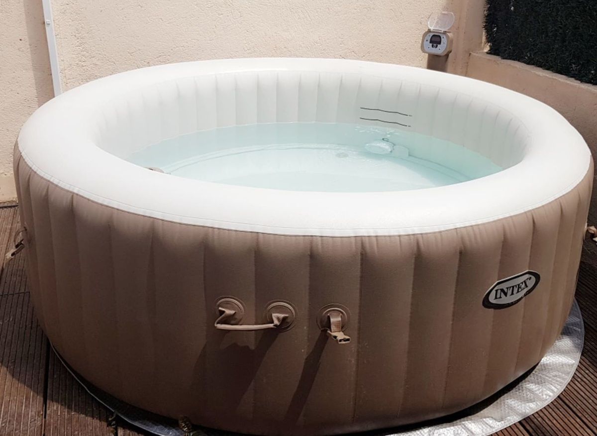 J'ai testé le Spa Gonflable Pure 28404 de chez Intex. - Copines, Mamans et  Femmes (très) actives