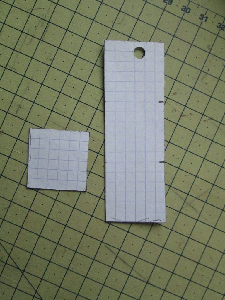un carré de 3cm et un rectangle de 9x3 cm.....