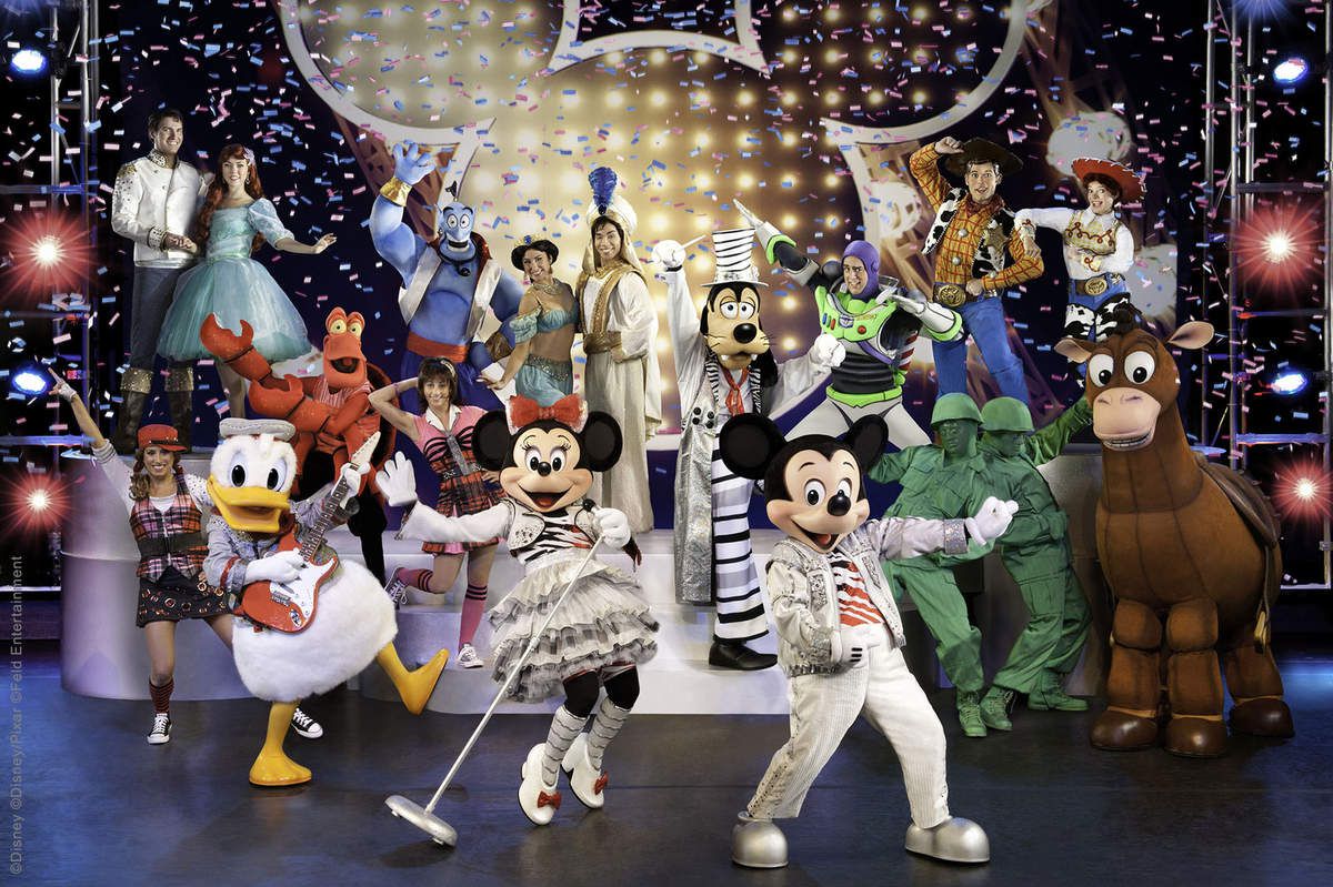 La Bande à Mickey sur la scène du Grand Rex du 11 Février au 1er Mars 2015.