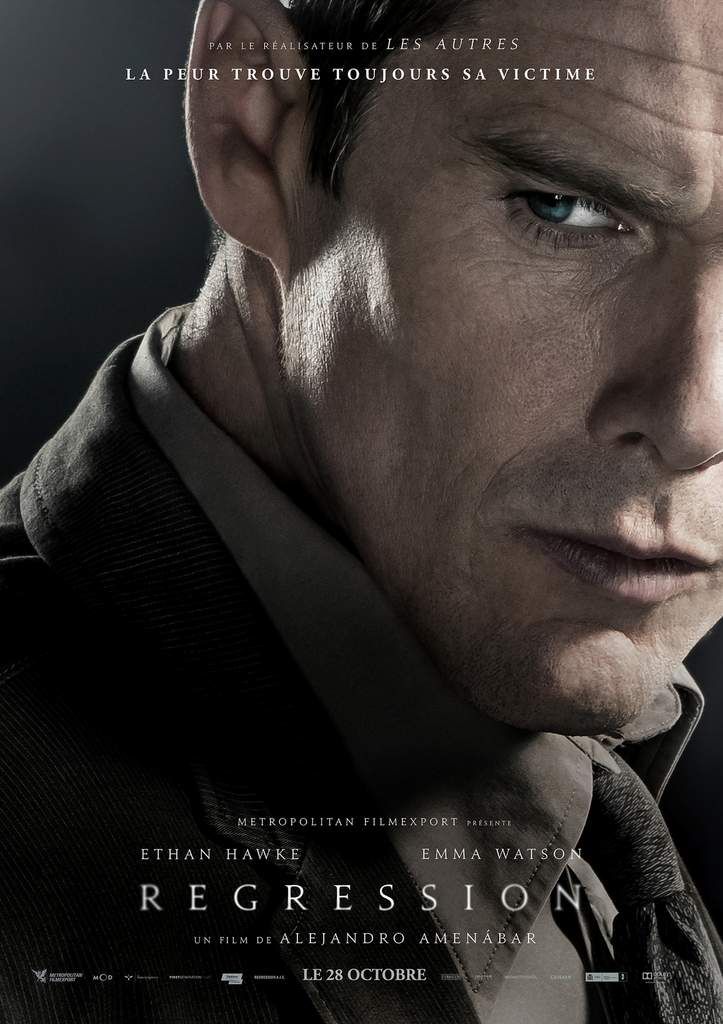 REGRESSION avec Ethan Hawke et Emma Watson, nouveau thriller de Alejandro Amenábar - le 28 Octobre au Cinéma