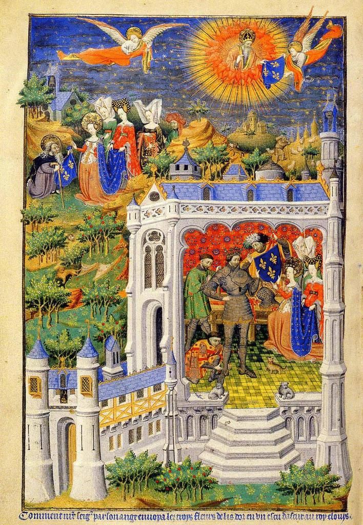 La conversion de Clovis, les fleurs de lys, l'origine de notre histoire