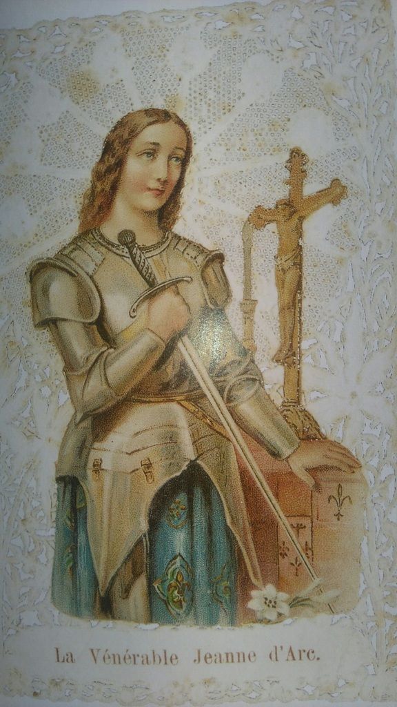 Sainte Jeanne d'Arc († 1431) Christ Roi