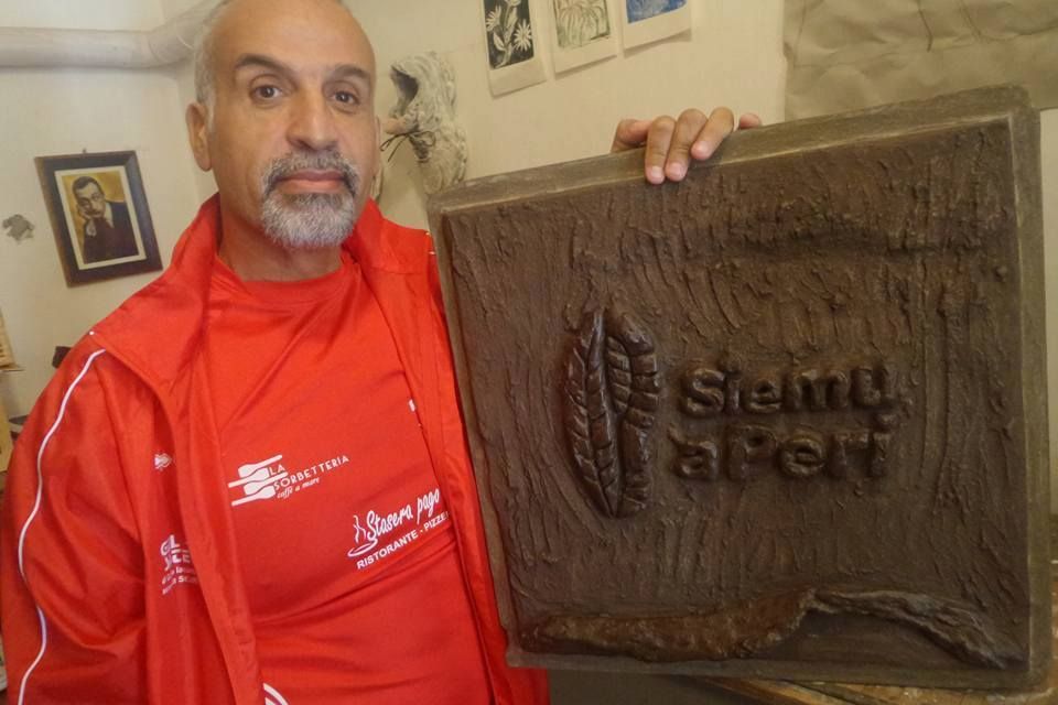 Salvatore Sulsenti, walker e artista materico