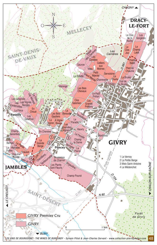 Comprendre le vignoble de Givry en Côte Châlonnaise - Écrit par ...