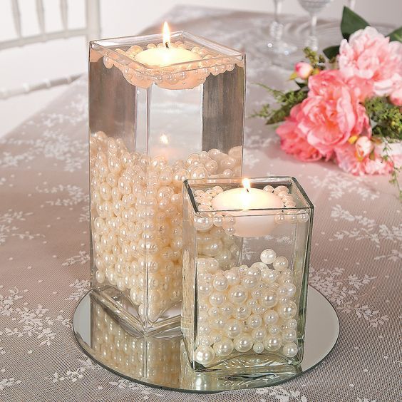 5 Pièces De Petites Bougies Flottantes De 1,5 Pouces Pour Les Centres De  Table De Mariage, La Décoration De Table De Mariage, Les Bougies Flottantes  Pour Piscine Ronde Pour Décorer La Saint-valentin